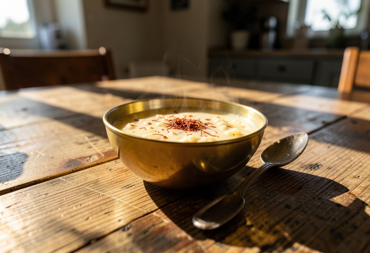 Dream Meaning of Saffron and Rice Dessert